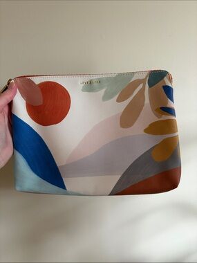 Love & Lore Multicolor Abstract Print Pouch